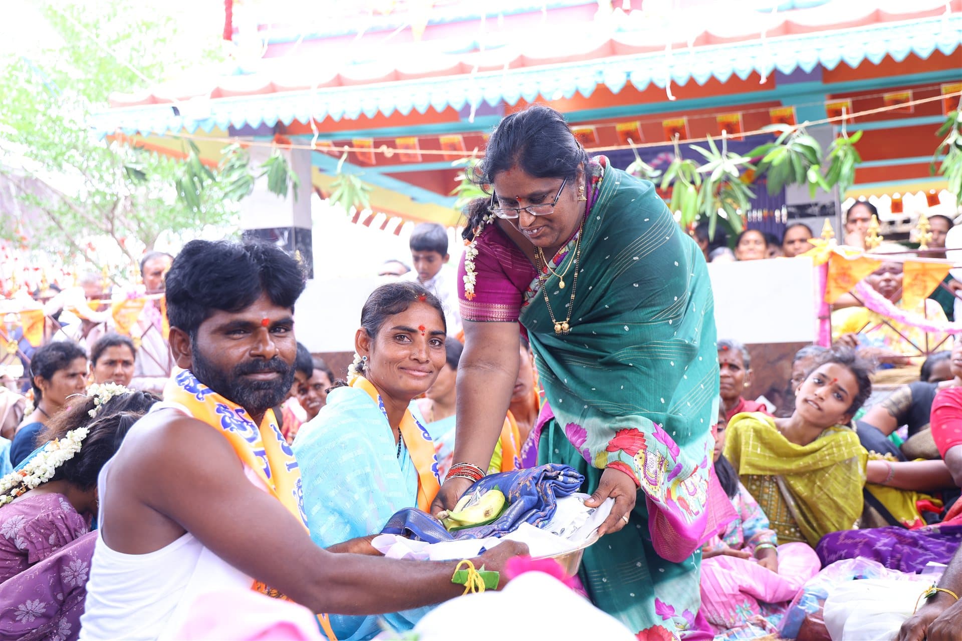 1st Anniversary Mahotsavam - Temple Lighting